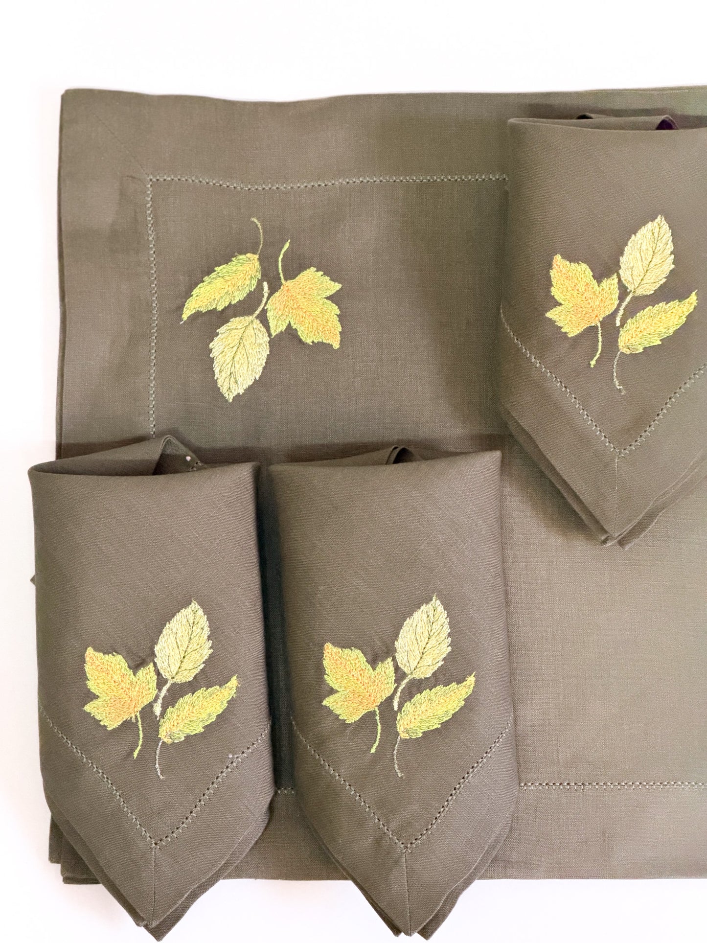 Individuales con servilleta