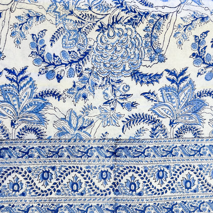 Mantel de algodón en estampado