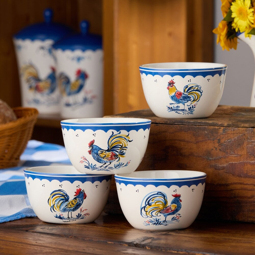 Juego de 4 bowls de Gallo