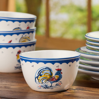 Juego de 4 bowls de Gallo