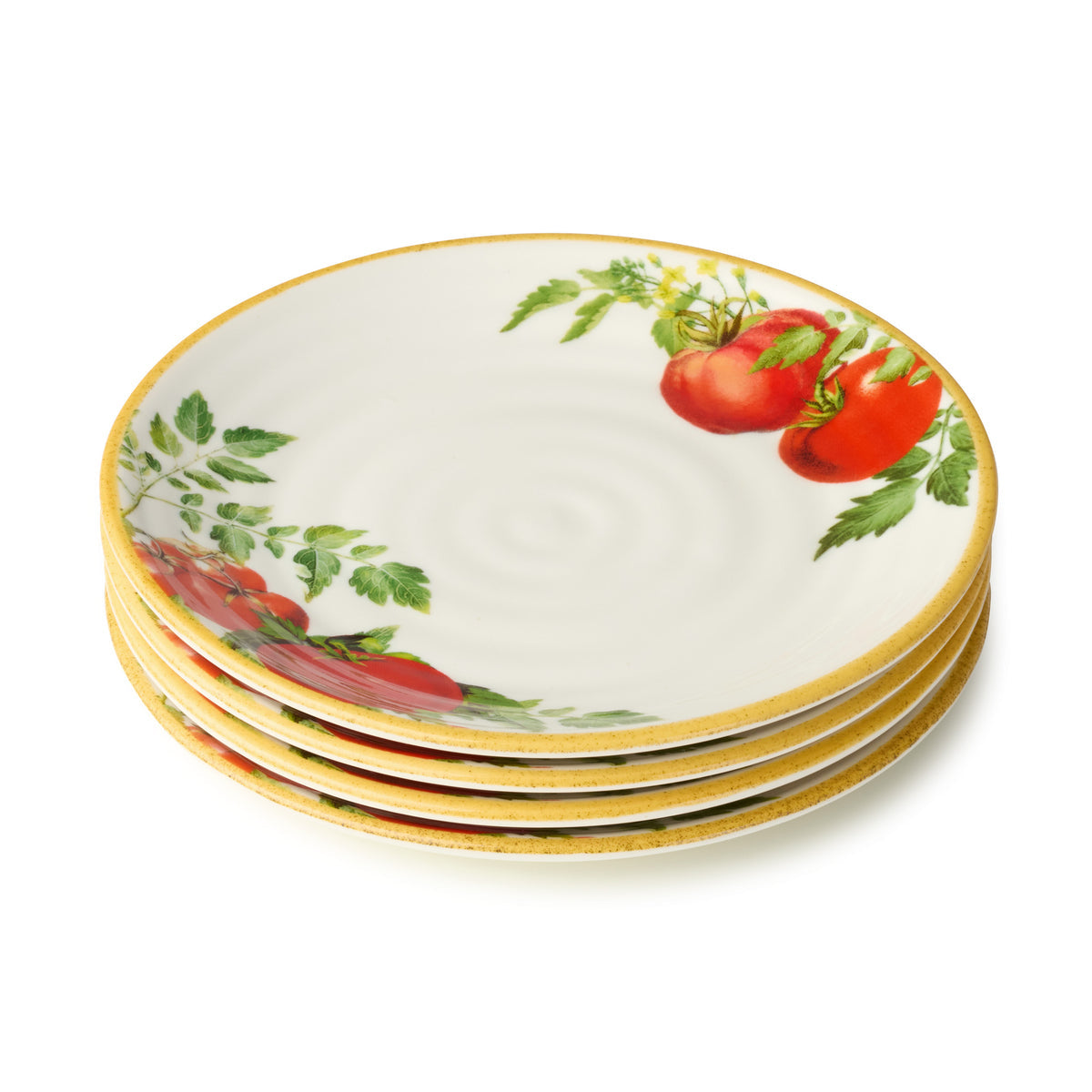 Juego de 4 platos Pomodoro
