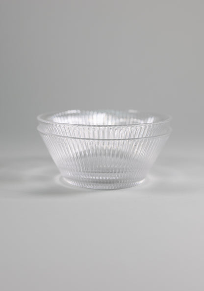 Juego de 2 Bowls aperitivos  de cristal