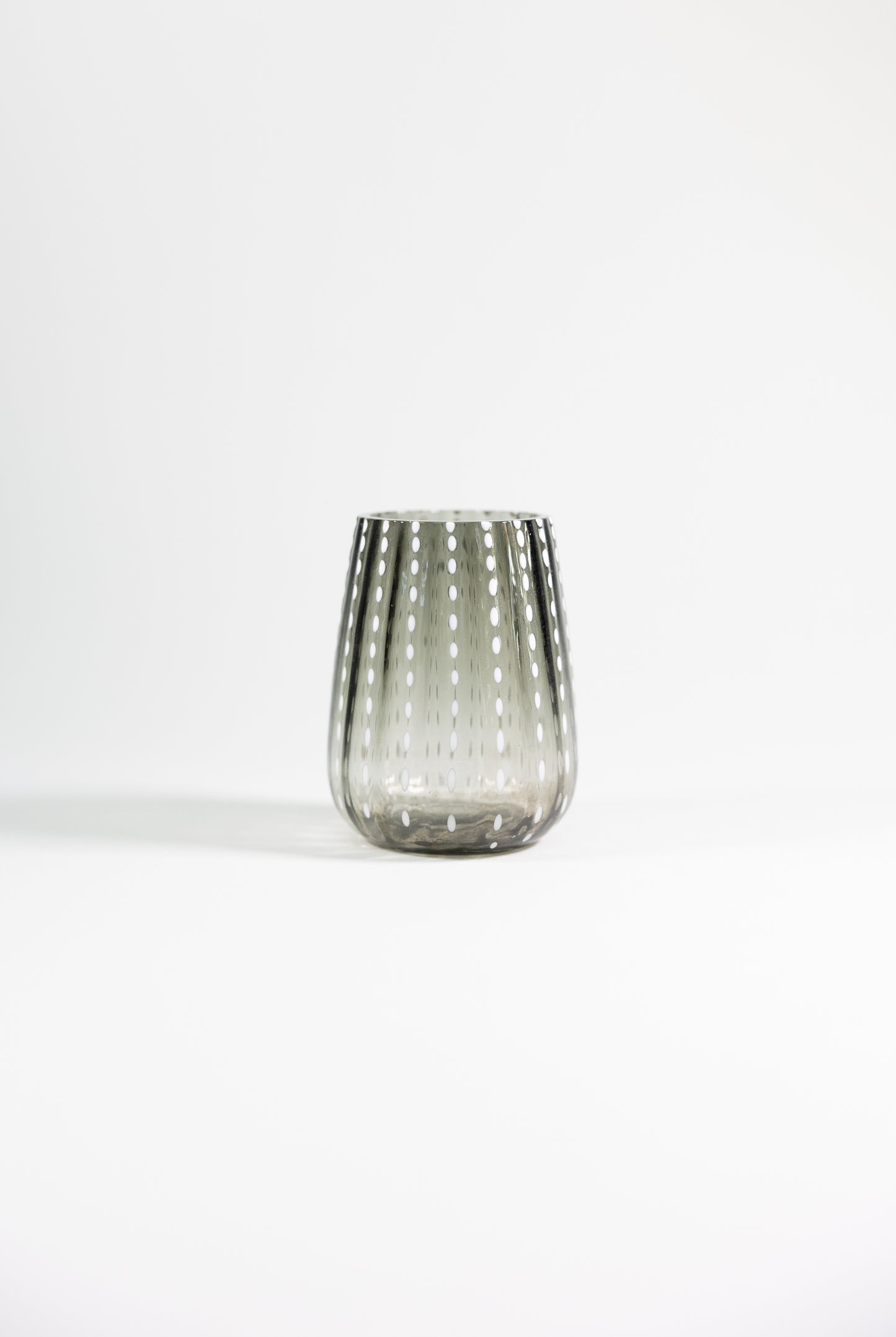 Juego de 4 vasos de cristal l Color Humo