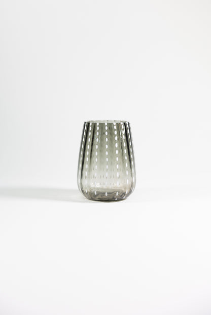 Juego de 4 vasos de cristal l Color Humo