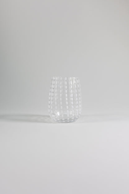 Juego de 4 vasos de cristal l  Color Transparente