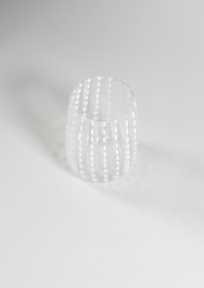 Juego de 4 vasos de cristal l  Color Transparente