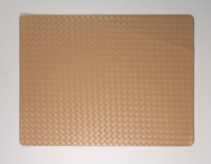 Set de 4 individuales de piel