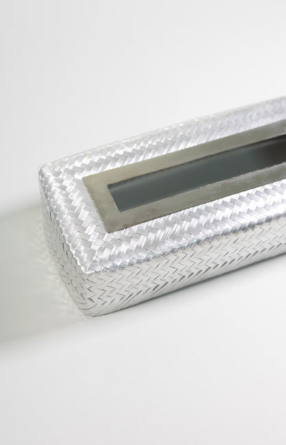 Kleenera rectangular de aluminio trenzado