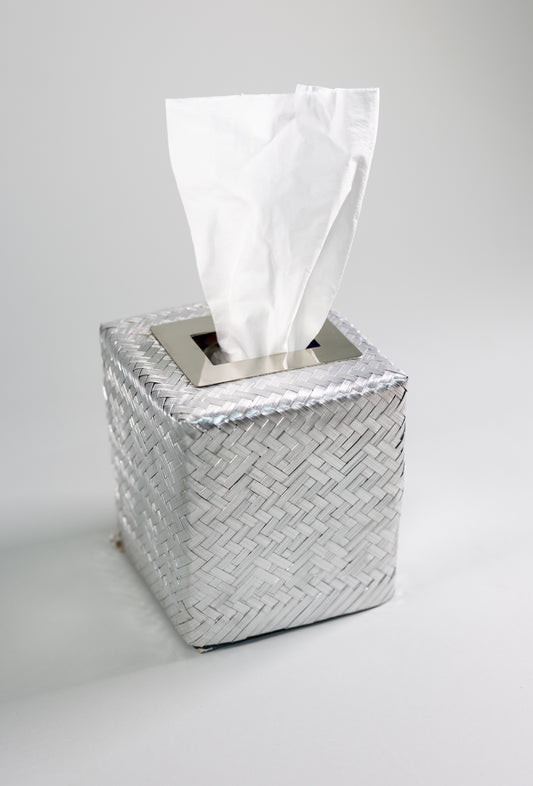 Kleenera cuadrada chica de aluminio trenzado