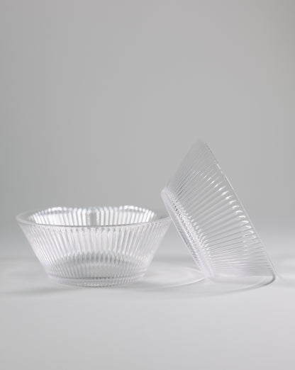 Juego de 2 Bowls aperitivos  de cristal