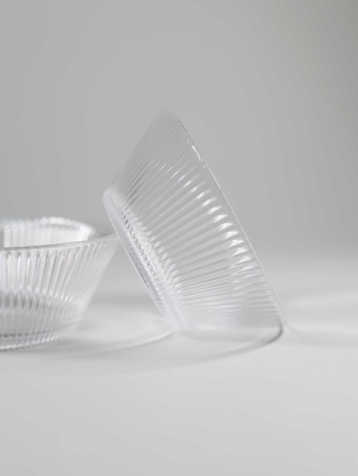 Juego de 2 Bowls aperitivos  de cristal