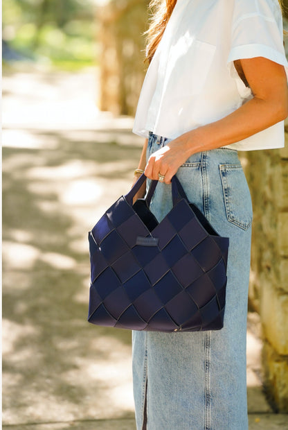 Bolsa de mano Classic Tote l Azul