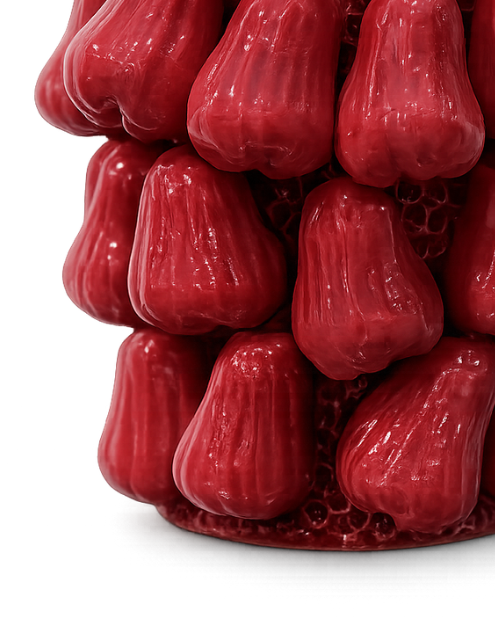 FLORERO FRUTOS PERA ROJA
