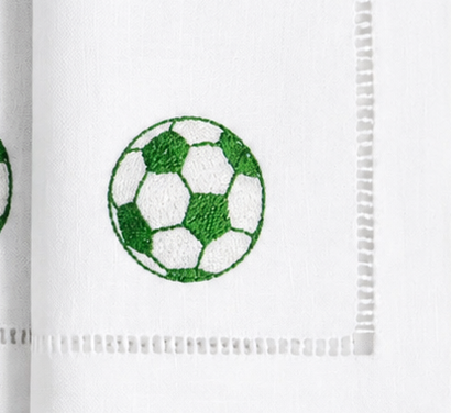 Servilleta de cocktail l Pelota de Fútbol Verde