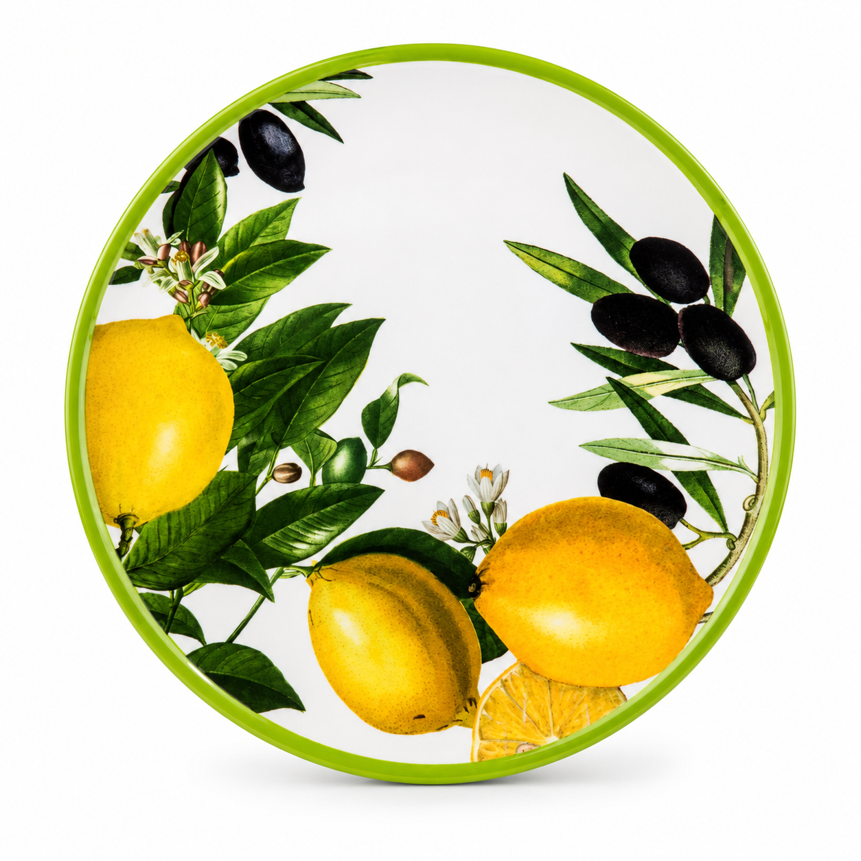 Juego de 6 platos de Melamina l Limones