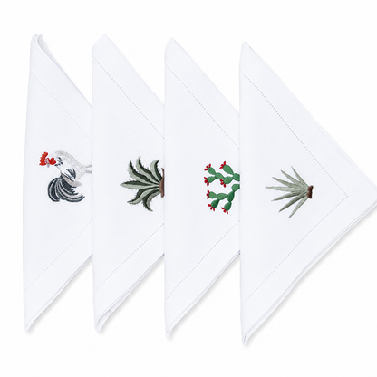 Juego de 4 servilletas de mesa