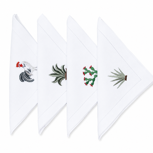 Juego de 4 servilletas de mesa