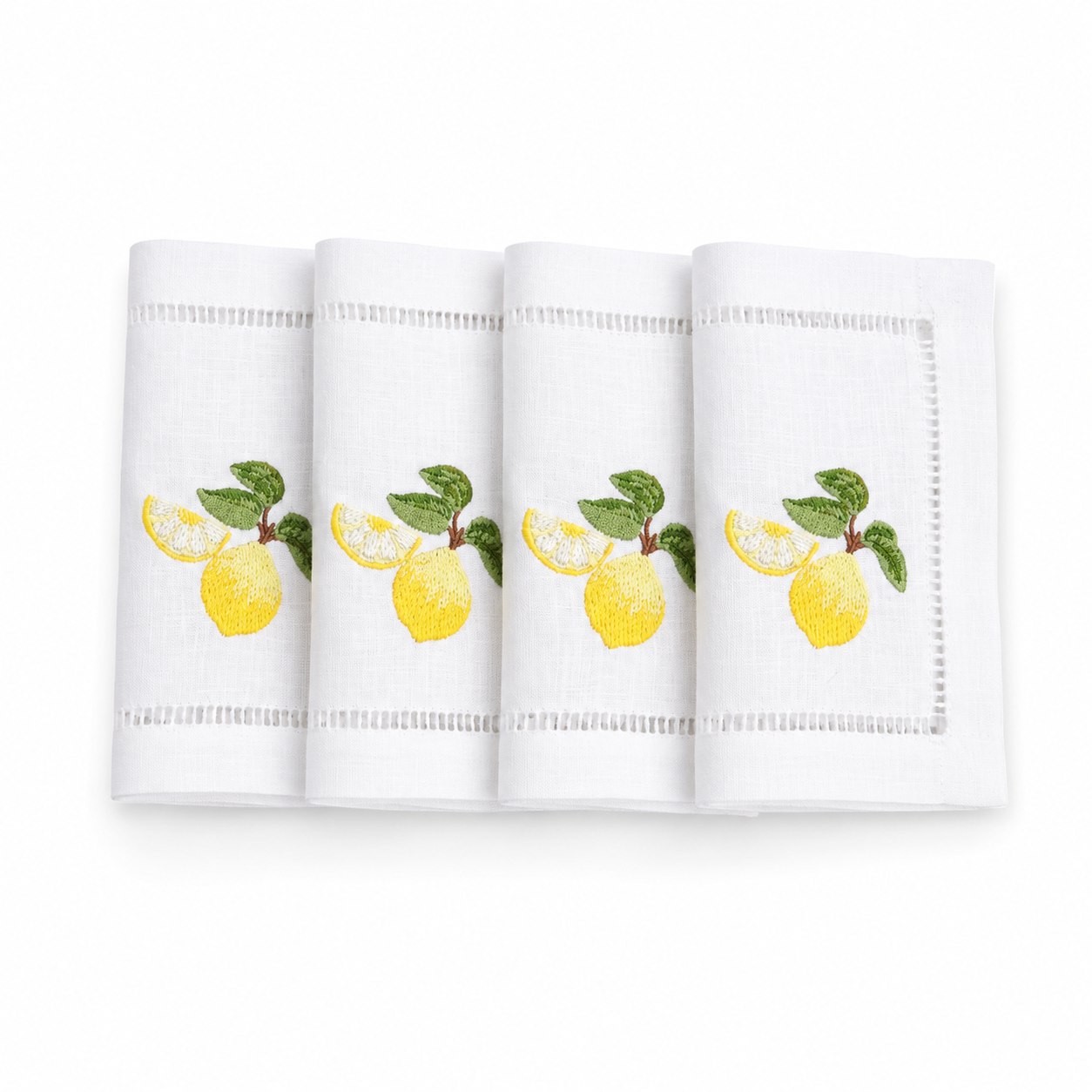 Juego de servilletas de cocktail limones