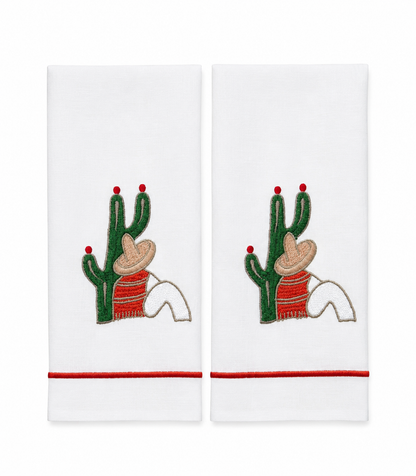 Par de toallas de lino l Campesino