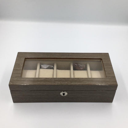 Caja de madera fina para relojes